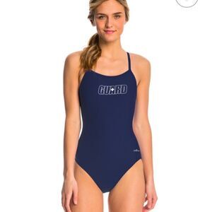 Dolphin Life Guard navy swimsuit